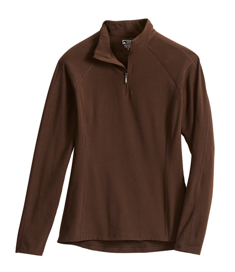 Riding Sport™ Ladies’ Wilton Long Sleeve Shirt - Chicory Coffee / Xs - Casual Shirts