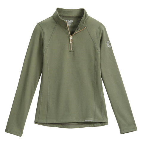 HeatBlast™ Kids’ Sidney Long Sleeve Shirt - Beetle / Small - Childs Casual Shirts