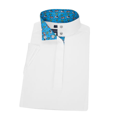 Essex Classics Ladies’ Talent Yarn® Straight Collar Short Sleeve Show Shirt