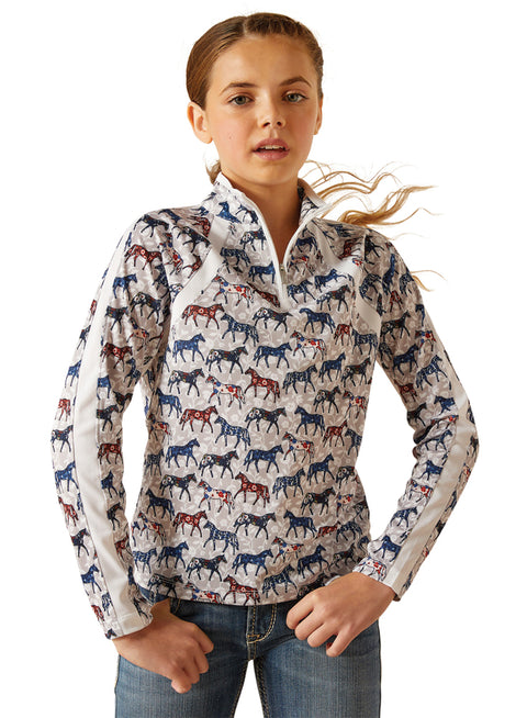Ariat® Kids’ Print Sunstopper Shirt 3.0
