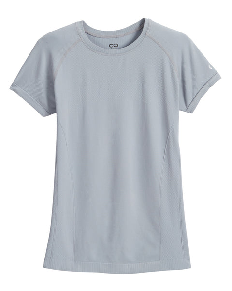 Stride™ Ladies’ Reach Seamless Short Sleeve Shirt - Silver Medal / Xs - Casual Shirts