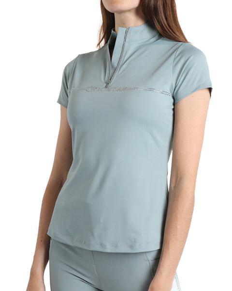 Montar Ladies’ MoAviana Crystal Short Sleeve Shirt
