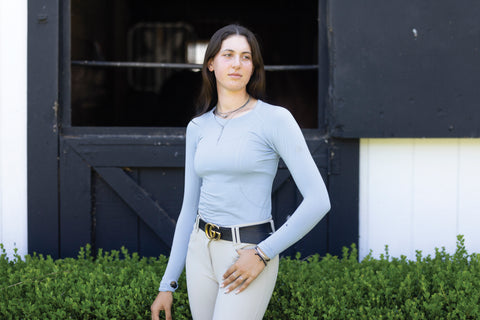 TKEQ Ladies’ Kennedy Seamless Long Sleeve Top