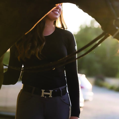 TKEQ Ladies’ Kennedy Seamless Long Sleeve Top