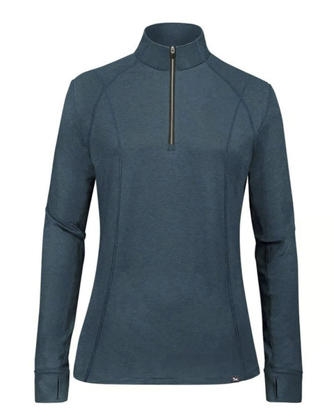 R.J. Classics Girls’ Logan Jr. Long Sleeve Quarter-Zip Training Shirt