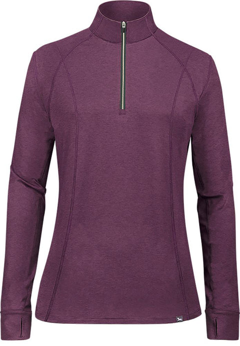 R.J. Classics Girls’ Logan Jr. Long Sleeve Quarter-Zip Training Shirt