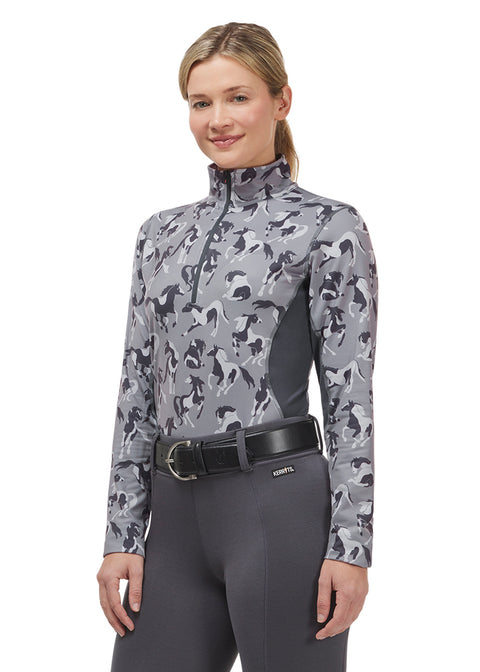 Kerrits® Ladies’ On Course Quarter-Zip Fleece Tech Top - Casual Shirts