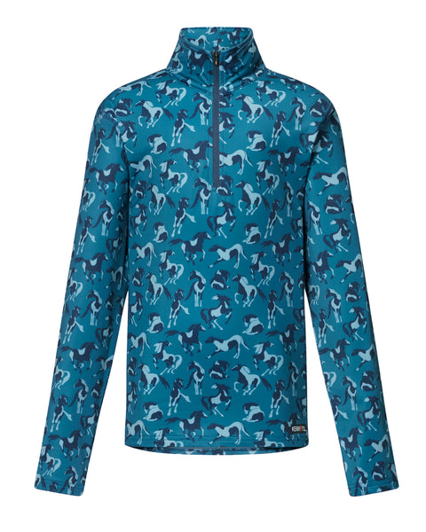 Kerrits® Kids’ On Course Quarter Zip Fleece Tech Top