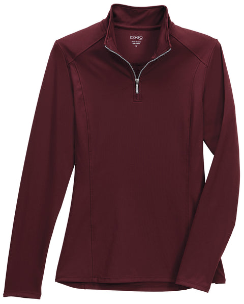 IconEQ™ Ladies’ Lux Long Sleeve Solid Shirt