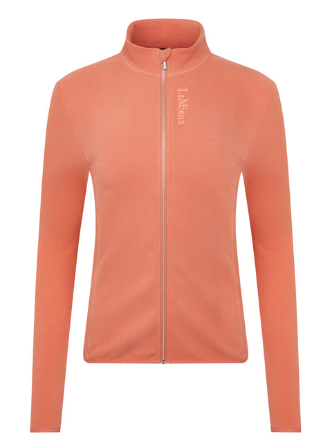 LeMieux® Ladies’ Faye Full-Zip Fleece - Apricot / Us 4/Uk 8 - Sweaters & Sweatshirts
