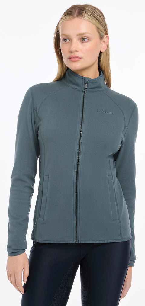 LeMieux® Ladies’ Faye Full-Zip Fleece - Petrol / Us 2/Uk 6 - Sweaters & Sweatshirts