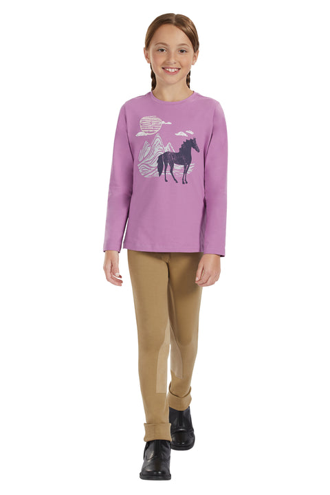 EquiStar™ Kids’ Long Sleeve Graphic Tee