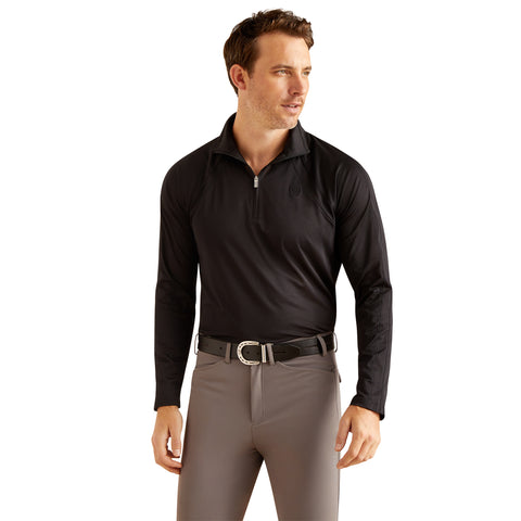 Ariat® Men’s Sunstopper Quarter-Zip Base Layer 3.0