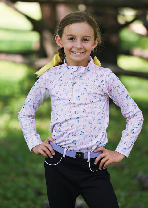 Belle & Bow Equestrian Children’s Long Sleeve Sun Shirt