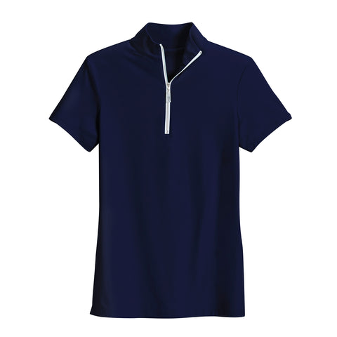 THE TAILORED SPORTSMAN™ Ladies’ IceFil® Quarter-Zip Short Sleeve Sun Shirt