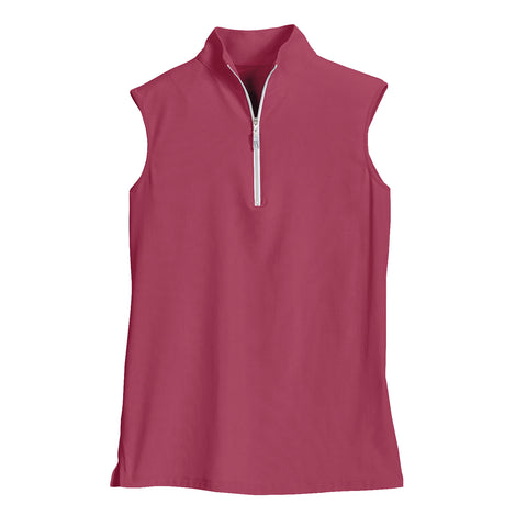 THE TAILORED SPORTSMAN™ Ladies’ IceFil® Quarter-Zip Sleeveless Sun Shirt