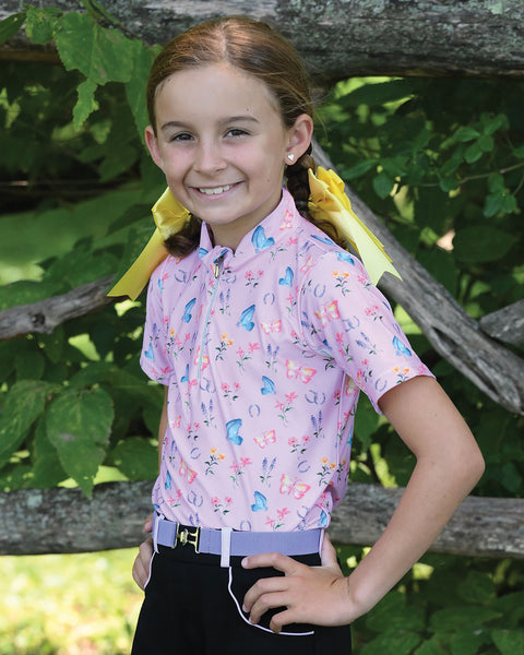 Belle & Bow Equestrian Children’s Short Sleeve Sun Shirt