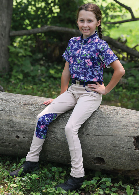 Belle & Bow Equestrian Children’s Short Sleeve Sun Shirt