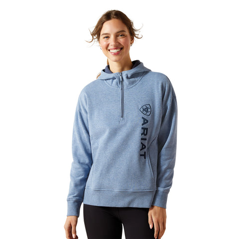 Ariat® Rabere 2.0 Hoodie - China Blue / Xs - Sweaters & Sweatshirts