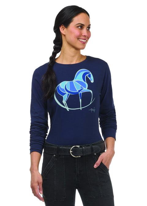 Kerrits® Mosaic Long-Sleeve Tee