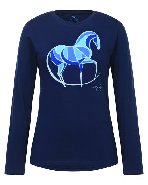Kerrits® Mosaic Long-Sleeve Tee