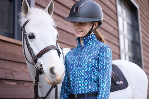 Kerrits® Kids’ First Level Quarter-Zip Tech Top