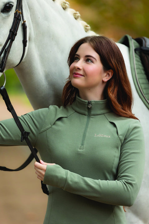 LeMieux® Frances Quarter-Zip Fleece