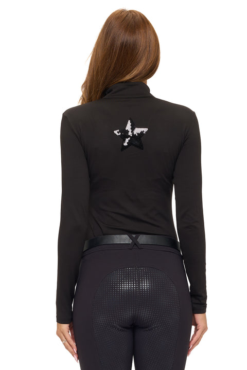 Dancing Equestrian Ladies’ "Ride" Long-Sleeve Base Layer Shirt
