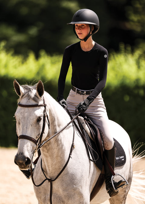 TKEQ Kassidy Seamless Long-Sleeve Shirt