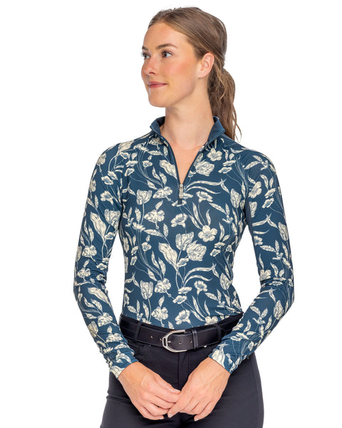 Kastel Denmark Ladies’ French Tulip Long-Sleeve Shirt - "Maeve"