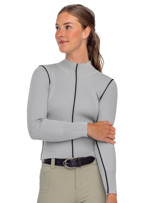 Kastel Denmark Mock Neck Knit Sweater