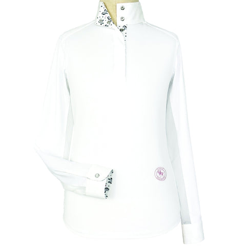 Essex Classics Girls’ Talent Yarn Long-Sleeve Show Shirt