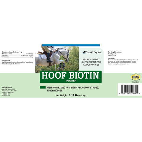 Hoof Biotin Powder by SmartEquine™  - 1.12 lb