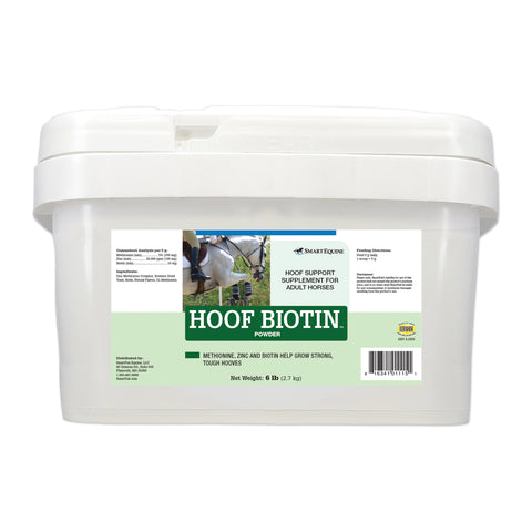 Hoof Biotin Powder by SmartEquine™ - 6 lbs - 6 Lb - Hoof Supplements