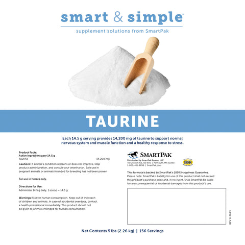 SmartEquine™ Smart & Simple® Taurine Powder - 5 lbs