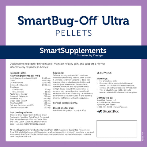 SmartEquine™ SmartBug-Off® Ultra Pellets - 5 lbs.