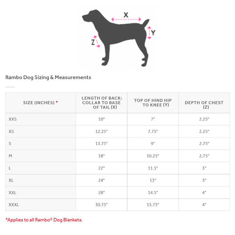 Rambo® Deluxe Dog Blanket