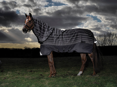 Horseware® Ireland Amigo® Bravo 12 Plus Reflectech Turnout Medium-Weight Blanket - Turnout Blankets