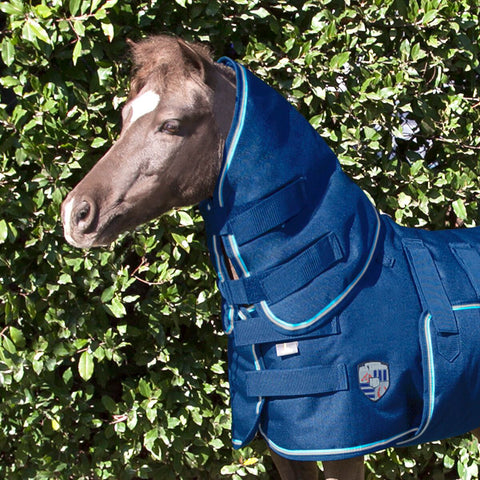 Kensington™ Mini Protective Neck Cover - Kentucky Blue / Mini - Turnout Blankets