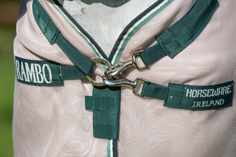 Horseware® Ireland Rambo® Fly Buster™ Fly Sheet with No-Fly Zone™