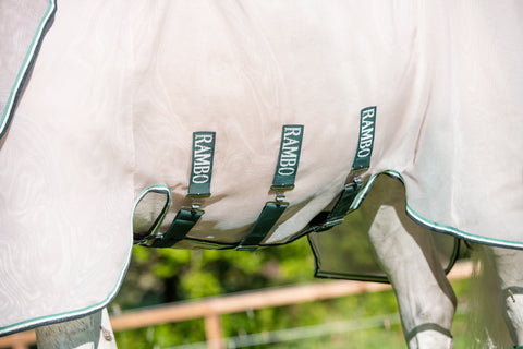Horseware® Ireland Rambo® Fly Buster™ Fly Sheet with No-Fly Zone™