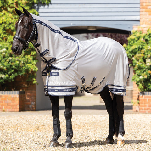 LeMieux® Arika Armour-Tek Fly Sheet - Grey / 57 - Fly Sheets