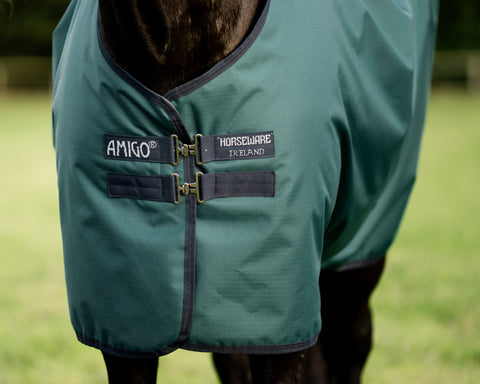 Horseware® Ireland Amigo® Ripstop 900D 100 Gram Standard Neck Turnout - Turnout Blankets