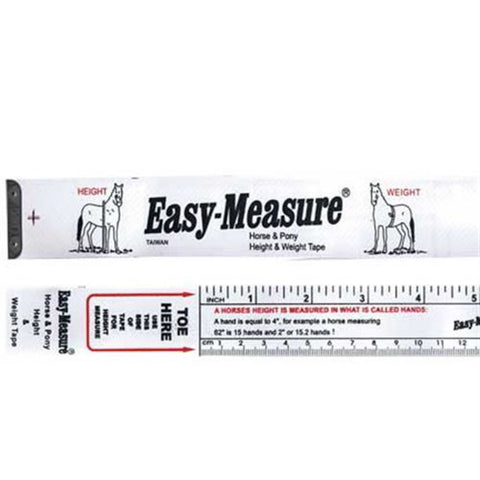 Easy Measure Height/Weight Tape