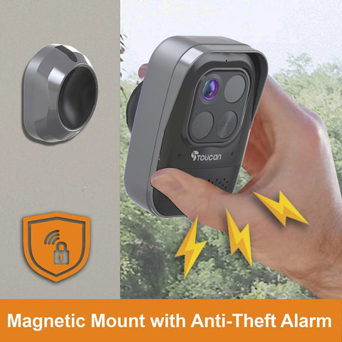 Toucan® Wireless Security Camera Pro 3-Pack