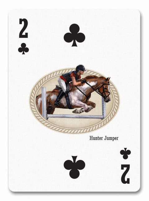 Kelley and Company Horse Playing Cards