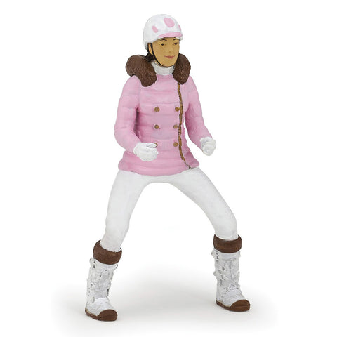 Papo Winter Riding Girl