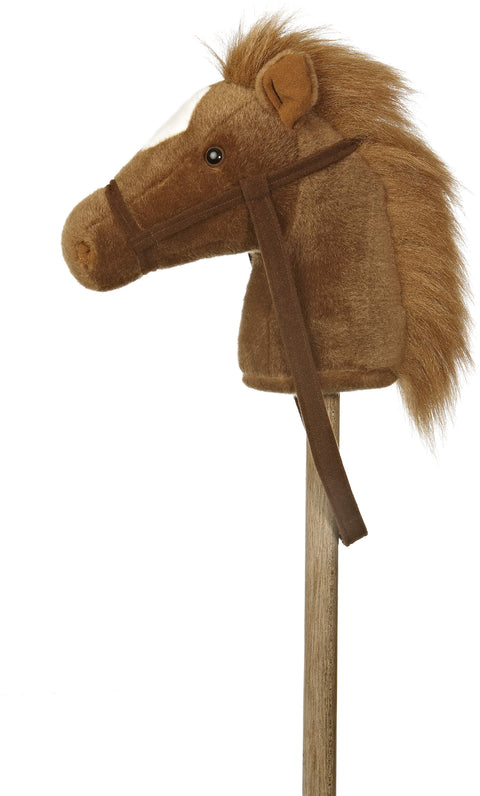 Aurora® Stick Horse - Brown / One Size - Novelty & Gifts