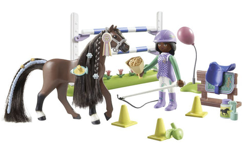 Playmobil® Zoe & Blaze with Jump Set