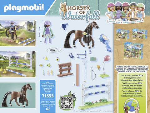 Playmobil® Zoe & Blaze with Jump Set